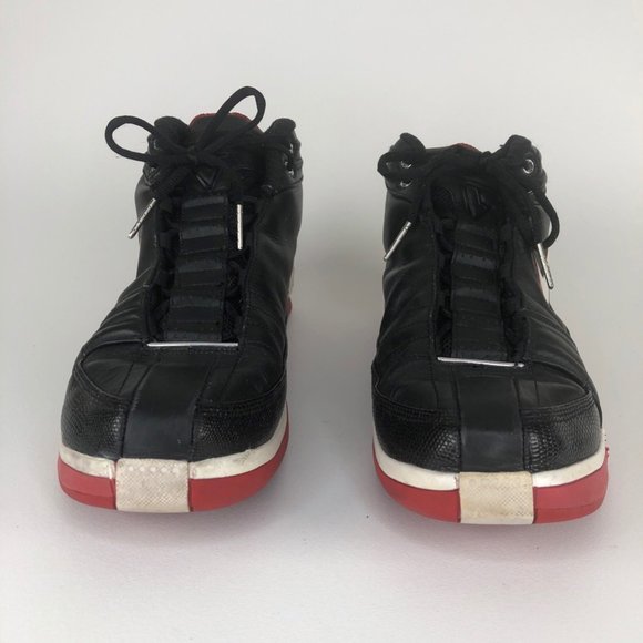 Nike Mens Shox VC 4 Basketball Shoes Black 310379-011 2004 Lace Up Mid Top 11.5M - Picture 9 of 12